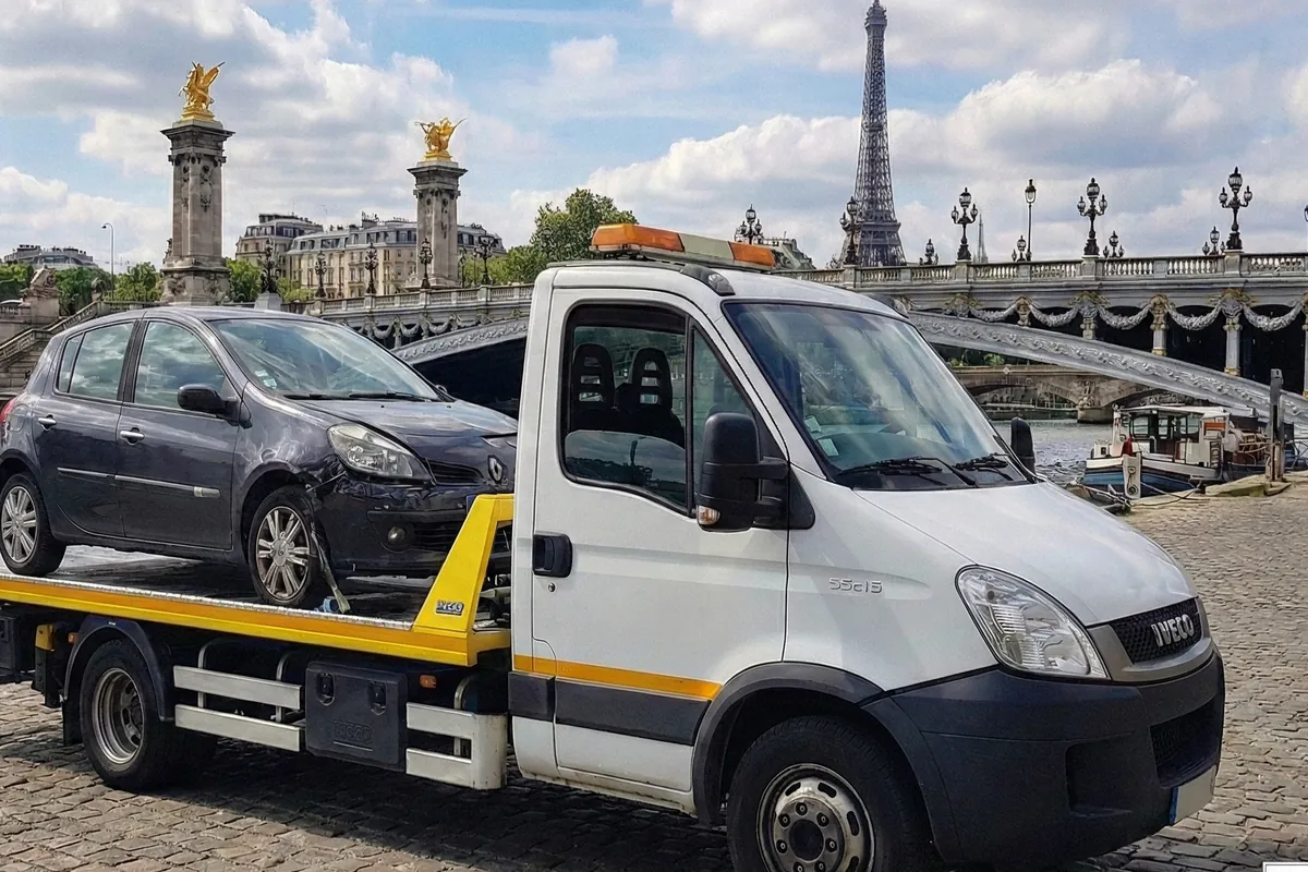 Épave parking